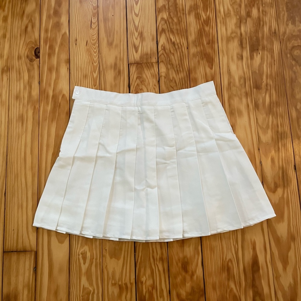 White Tennis Skort